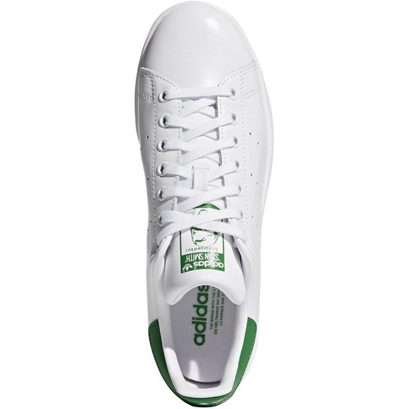 adidas mens stan smith whitegreen 428555 857071