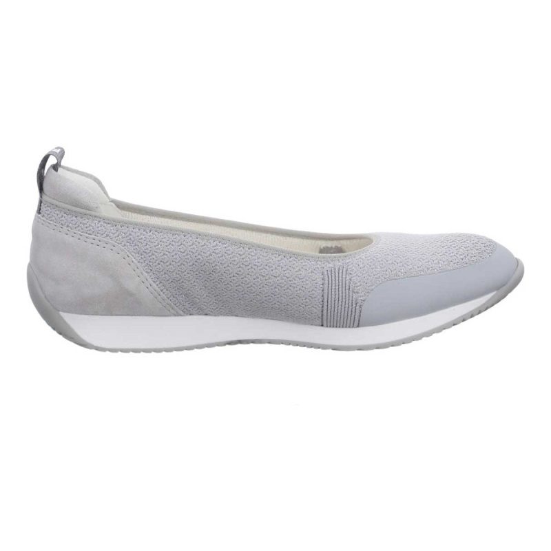 ara womens perth pebble grey woven 5012150 526962