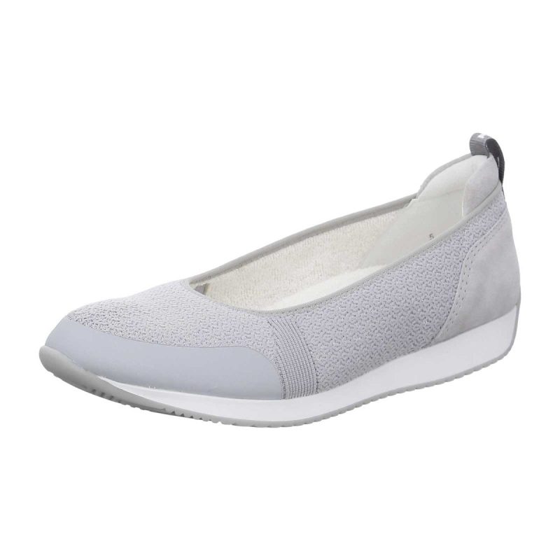 ara womens perth pebble grey woven 5012150 888922