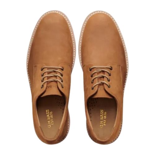 bass mens pasadena derby tan buc 9013402 tip top shoes of new york 870551