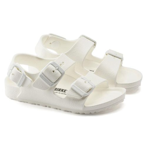 birkenstock boys milano white essentials eva 998068 105181