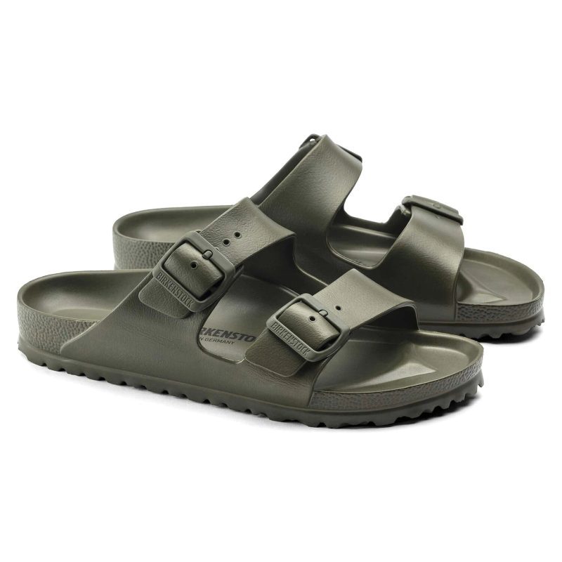 birkenstock mens arizona eva khaki waterproof 3004642 603743