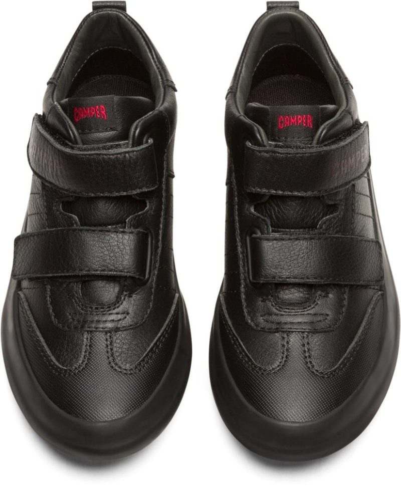 camper boys pursuit mid black leather sizes 30 34 927454 233308