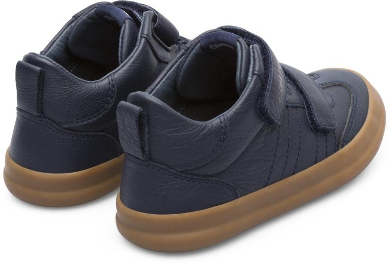 camper boys pursuit mid navy leather sizes 28 34 927410 731712