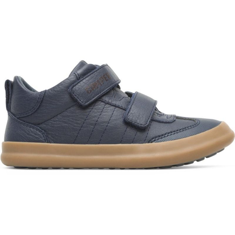 camper boys pursuit mid navy leather sizes 28 34 927410 778483