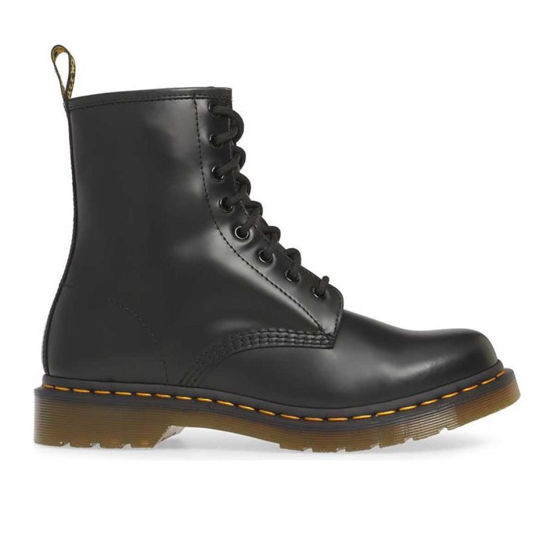 dr martens womens 1460 black smooth leather 936347 644357