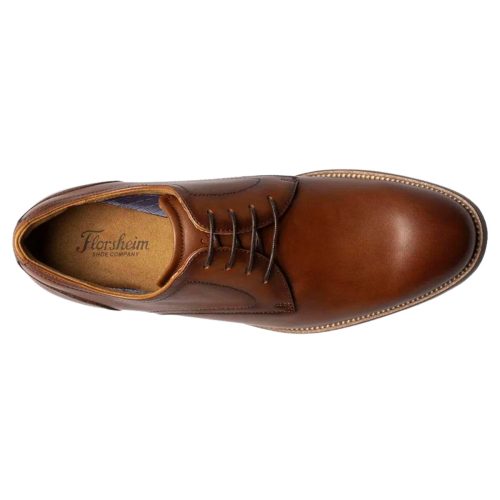 florsheim mens rucci plain oxford cognac leather 3017976 tip top shoes of new york 835273