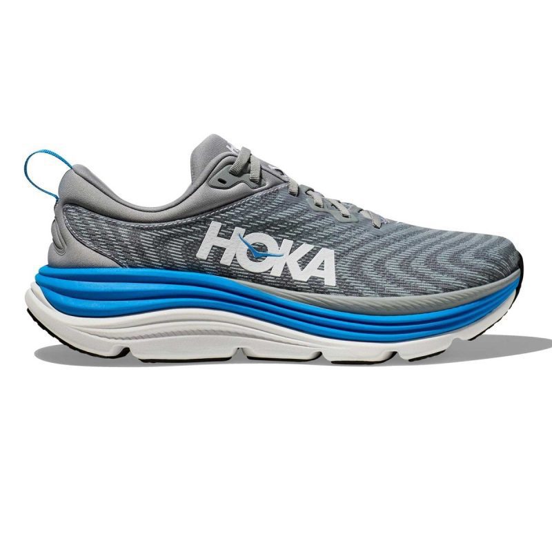 hoka mens gaviota 5 greyblue 10035829 tip top shoes of new york 107206