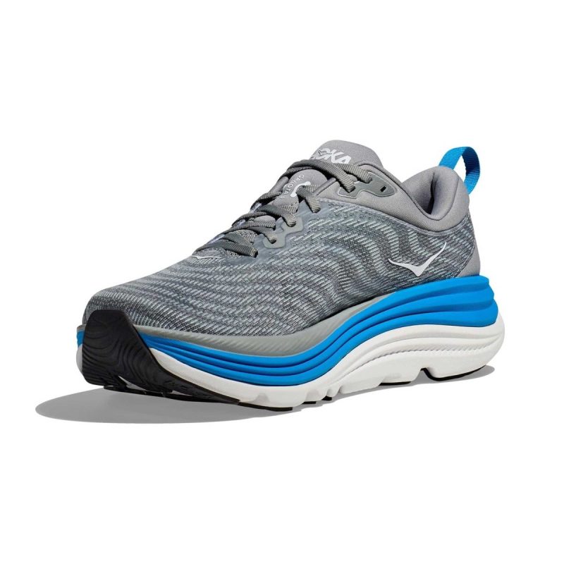 hoka mens gaviota 5 greyblue 10035829 tip top shoes of new york 129179