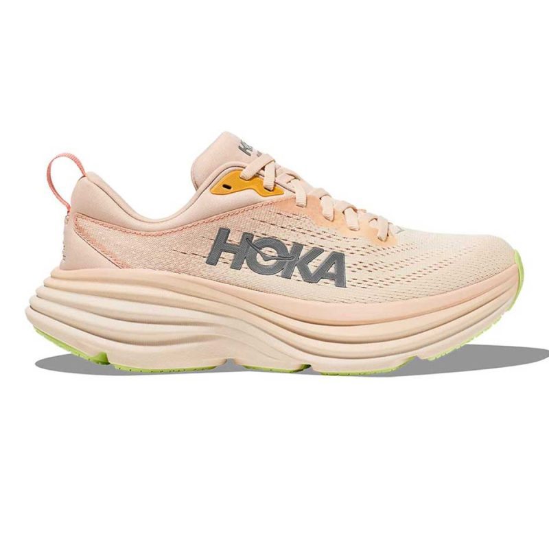 hoka womens bondi 8 creamvanilla 10042223 tip top shoes of new york 955892