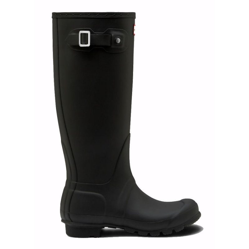 hunter womens original tall rain boots black 403478601012 269009