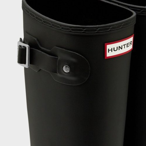 hunter womens original tall rain boots black 403478601012 667912