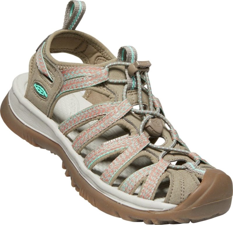 keen womens whisper taupecoral 10008778 310028