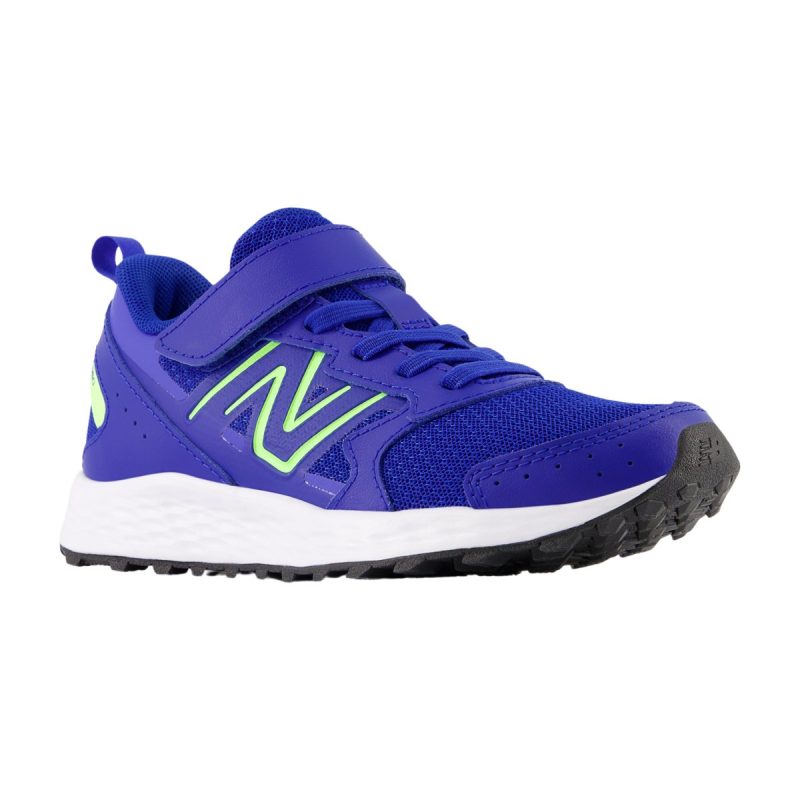 new balance boys preschool fresh foam 650 bungee yt650bb1 team royalbleached lime 1086212 tip top shoes of new york 558406