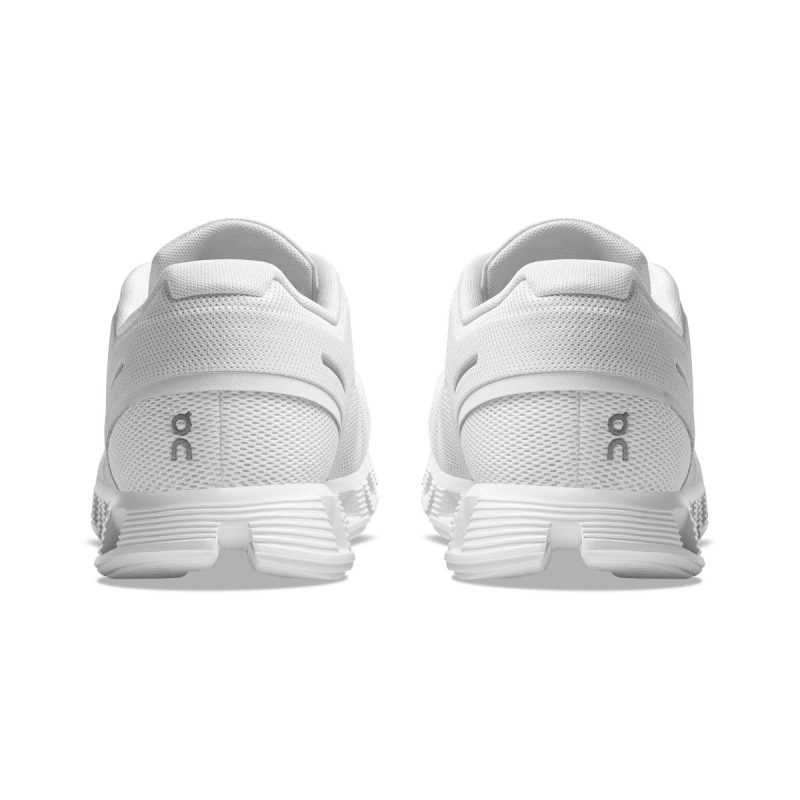 on running mens cloud 5 all white 7728603 366305