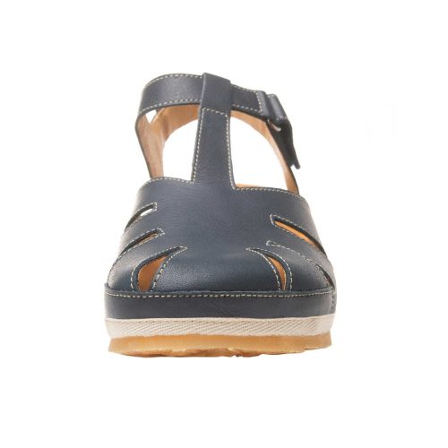 onfoot womens 202 navy leather 9011001 tip top shoes of new york 618431