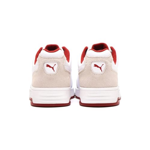 puma mens slipstream lo whiteburgundy 10016685 349048