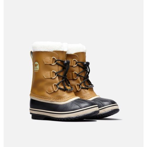 sorel boys yoot pac tp waterproof boot mesquite sizes 1 7 403348402015 395665