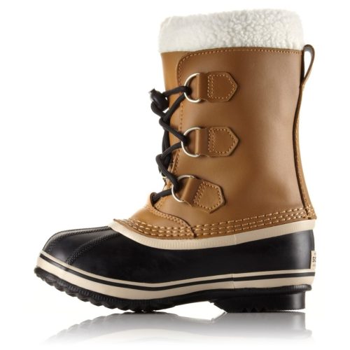 sorel boys yoot pac tp waterproof boot mesquite sizes 1 7 403348402015 683103