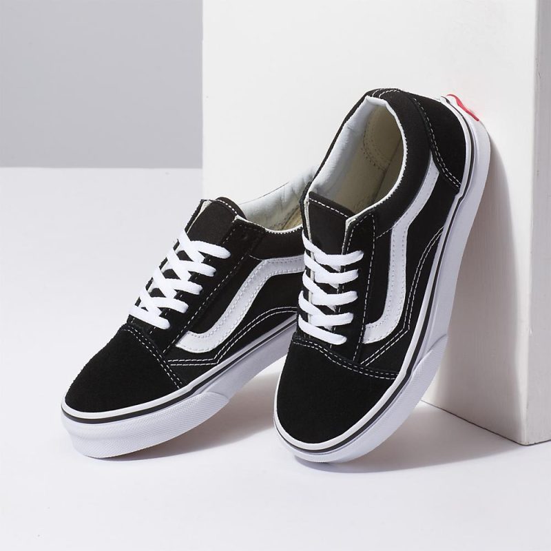 vans boys old skool blackwhite 909404 341054