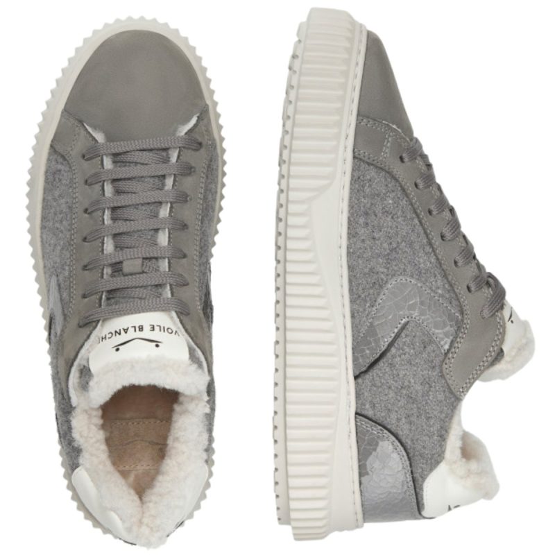 voile blanche womens lipari fur nubuckfelt charcoal grey 9017803 tip top shoes of new york 318093